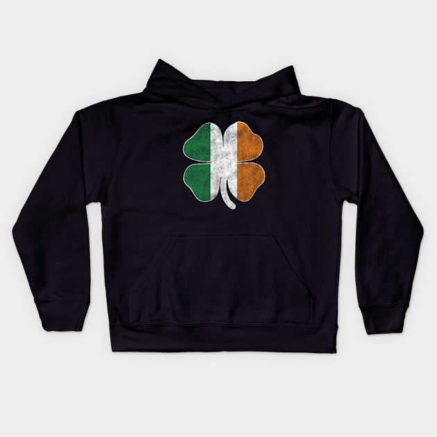 Shamrock design Kids Hoodie by sudiptochy29